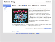 Tablet Screenshot of kartoonkrazy.com
